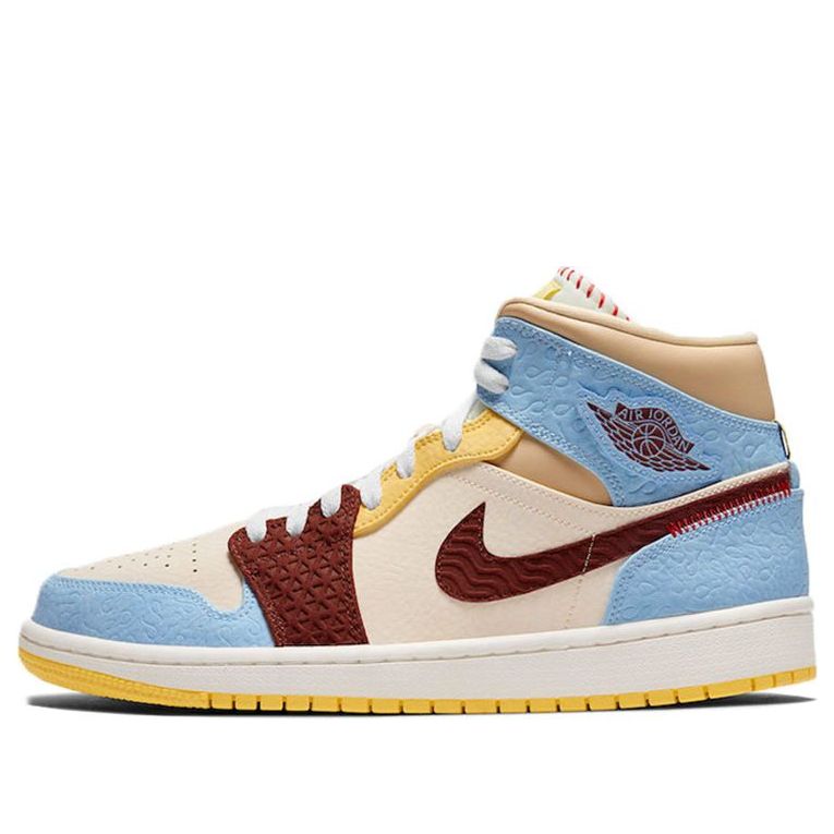 Maison Chateau Rouge x Air Jordan 1 Mid SE 'Fearless' CU2803-200 Iconic Trainers