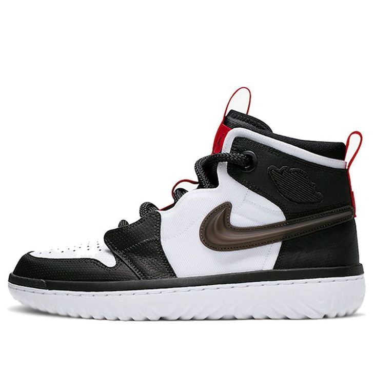 Air Jordan 1 React High 'Black White'  AR5321-016 Vintage Sportswear