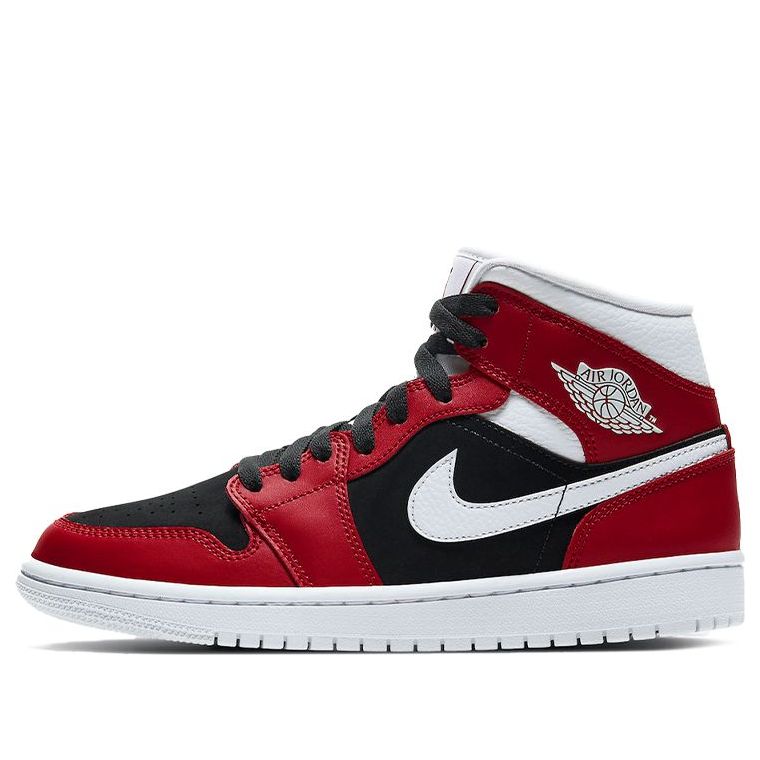 (WMNS) Air Jordan 1 Mid 'Gym Red Black'  BQ6472-601 Epochal Sneaker